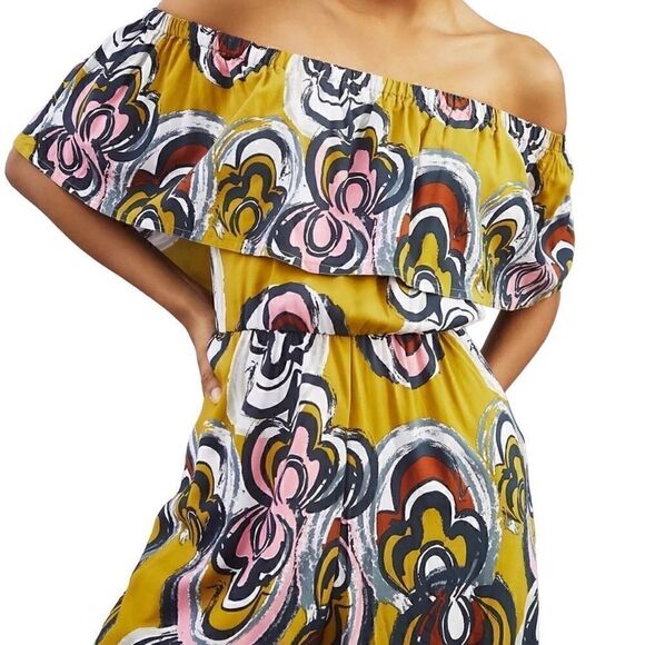 Bel Kazan Lily Jumpsuit from Anthropologie XL NWT - Picture 2 of 4